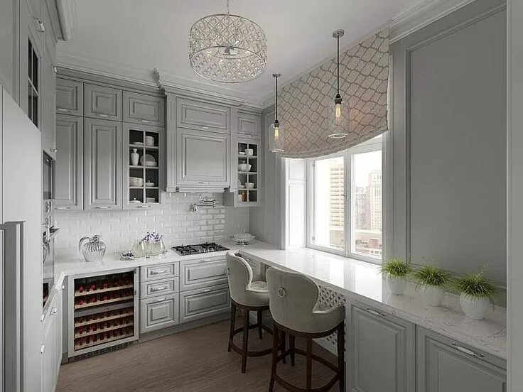 Кухня сталинка планировка Интерьер кухни Интерьер кухни, Интерьер, Перепланировка кухни