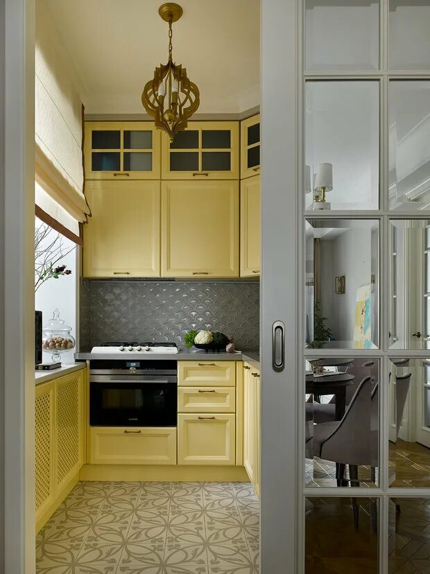 Кухня сталинка планировка Дизайн кухни и столовой черного цвета: 39920 фото лучших интерьеров на INMYROOM