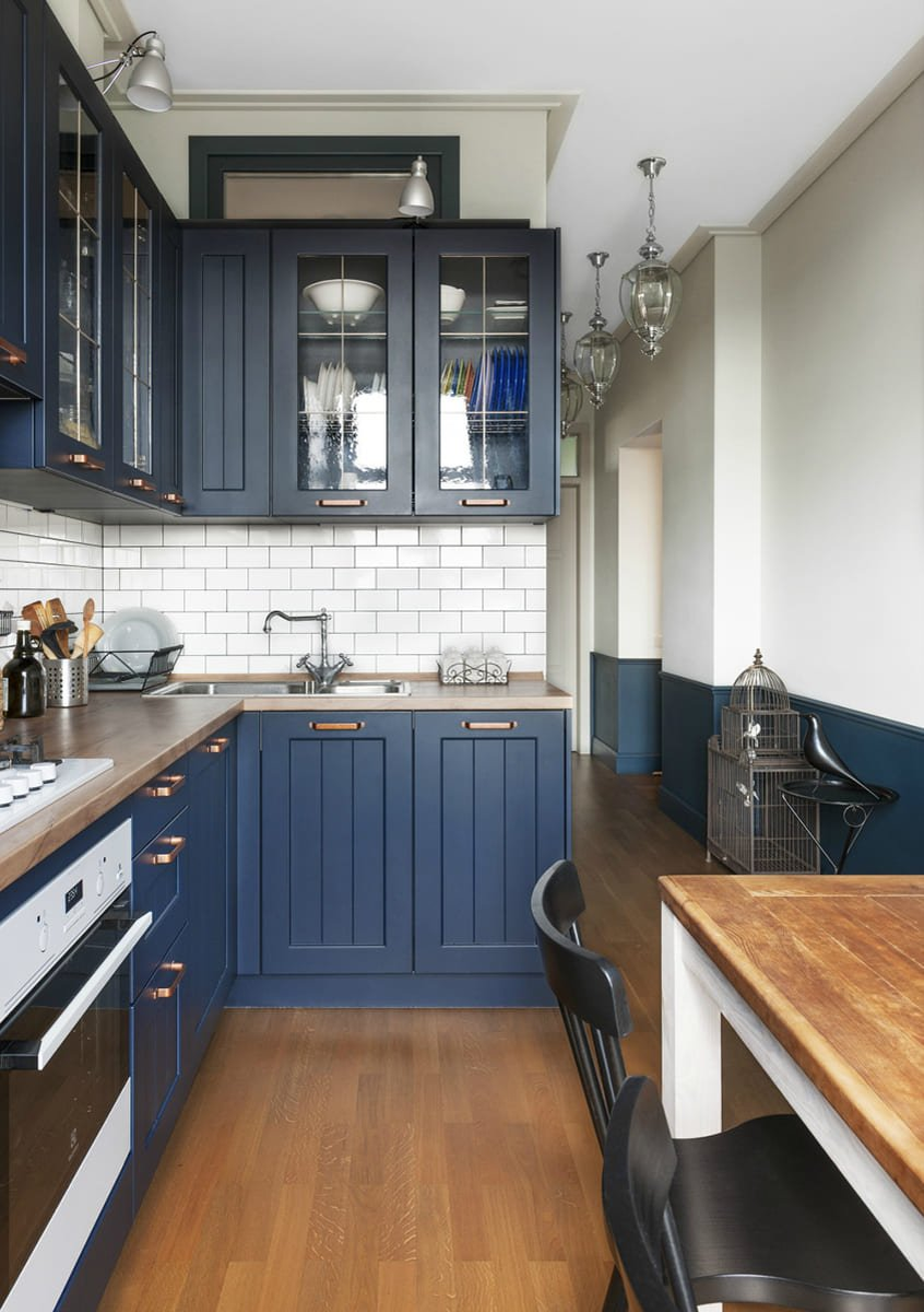 Кухня сталинка планировка Ломаем стереотипы о сталинках! 7 способов визуально расширить узкую кухню DOMEO 