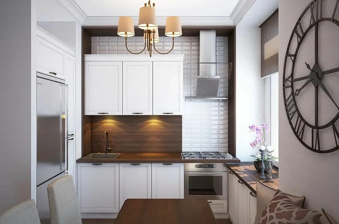 Кухня сталинка планировка Дизайн интерьера маленькой кухни Как выбрать маленький гарнитур от LORENA