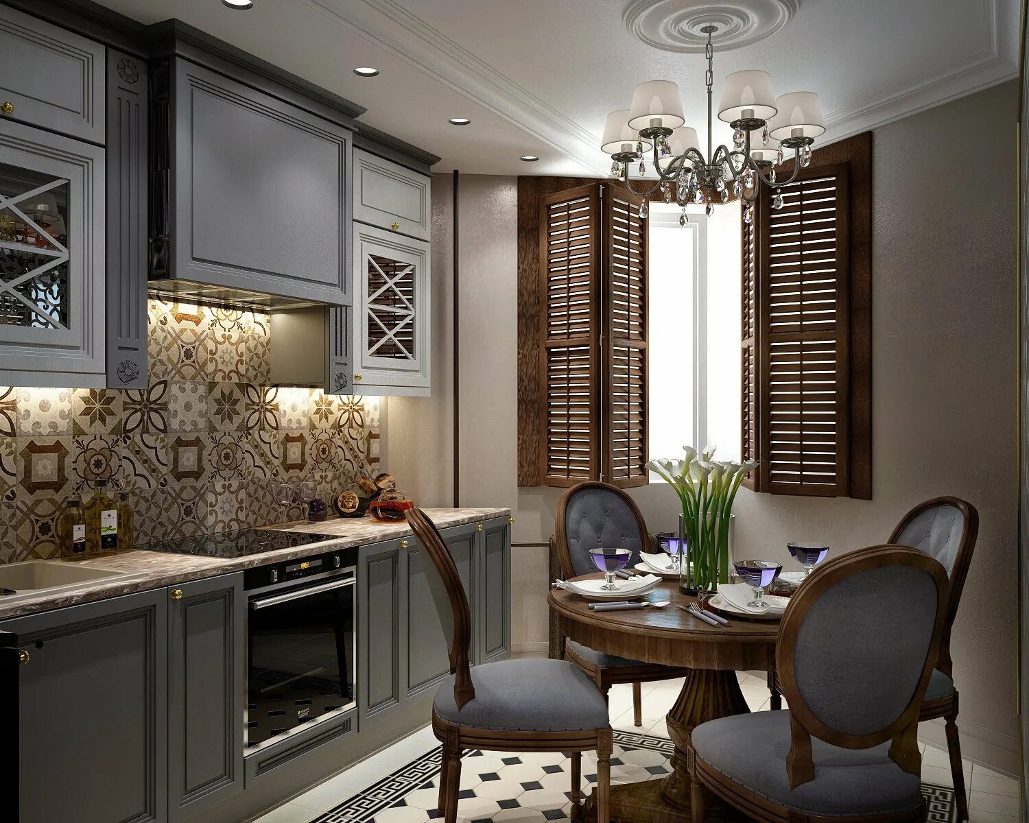 Кухня сталинка планировка Дизайн кухни сталинка 9 метров - Гранд Проект Декор.ру