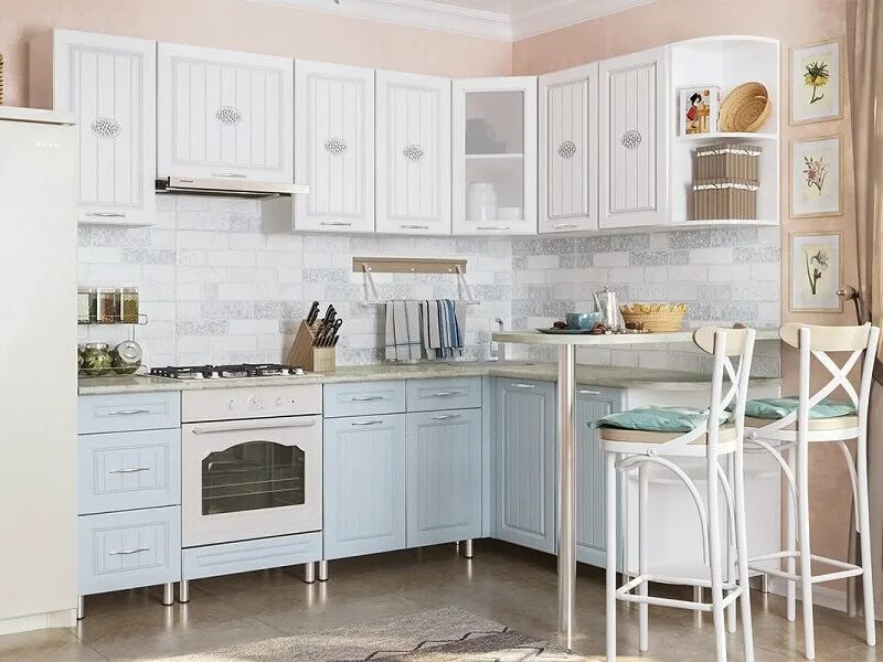 Кухня стефани фото в интерьере Кухня Стефани - Ева с барной стойкой купить в Екатеринбурге недорого