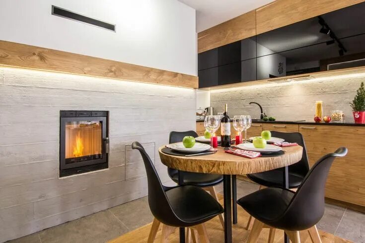 Кухня стены ламинат дизайн Apartament Hanka Lux & Spa Zakopane House inspiration, Home decor, Decor