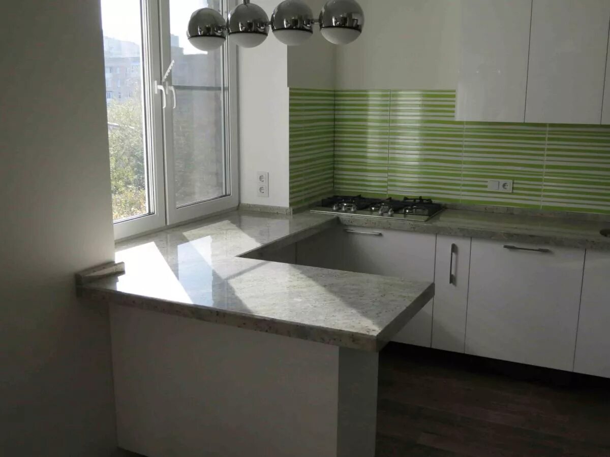 Кухня столешница подоконник дизайн фото Подоконник - столешница в кухне