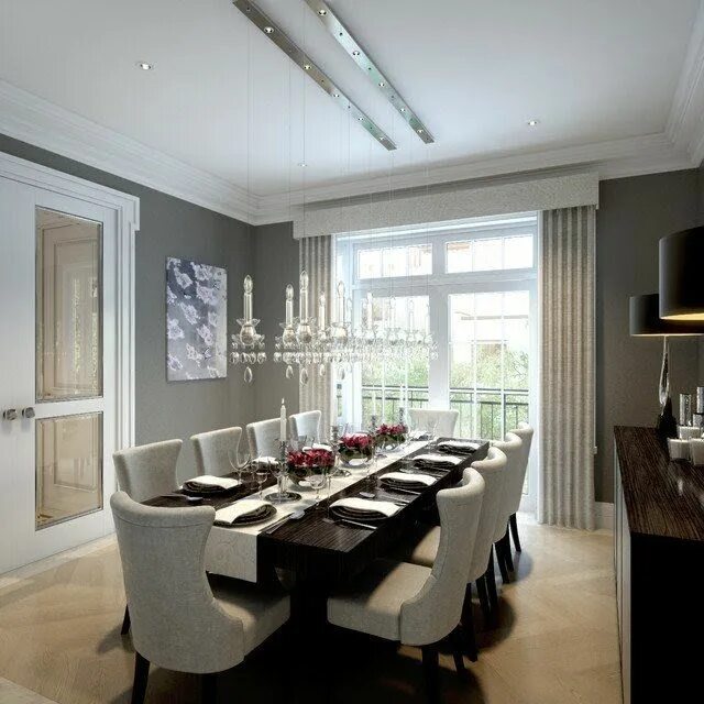 Кухня столовая дизайн интерьер 18 Marvelous Dining Room Designs To Serve You As Inspiration Large dining room t