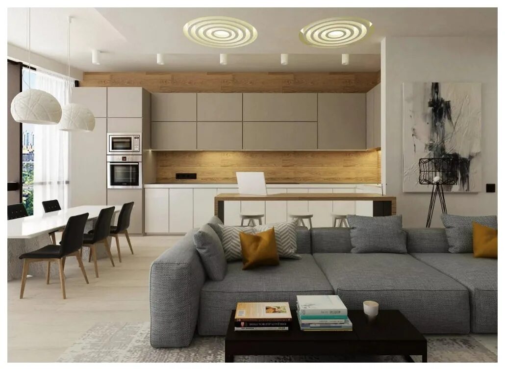 Кухня столовая гостиная дизайн в современном стиле ᐈ Как оформить кухню-гостиную: мебель, свет, советы для дома, квартиры, студии