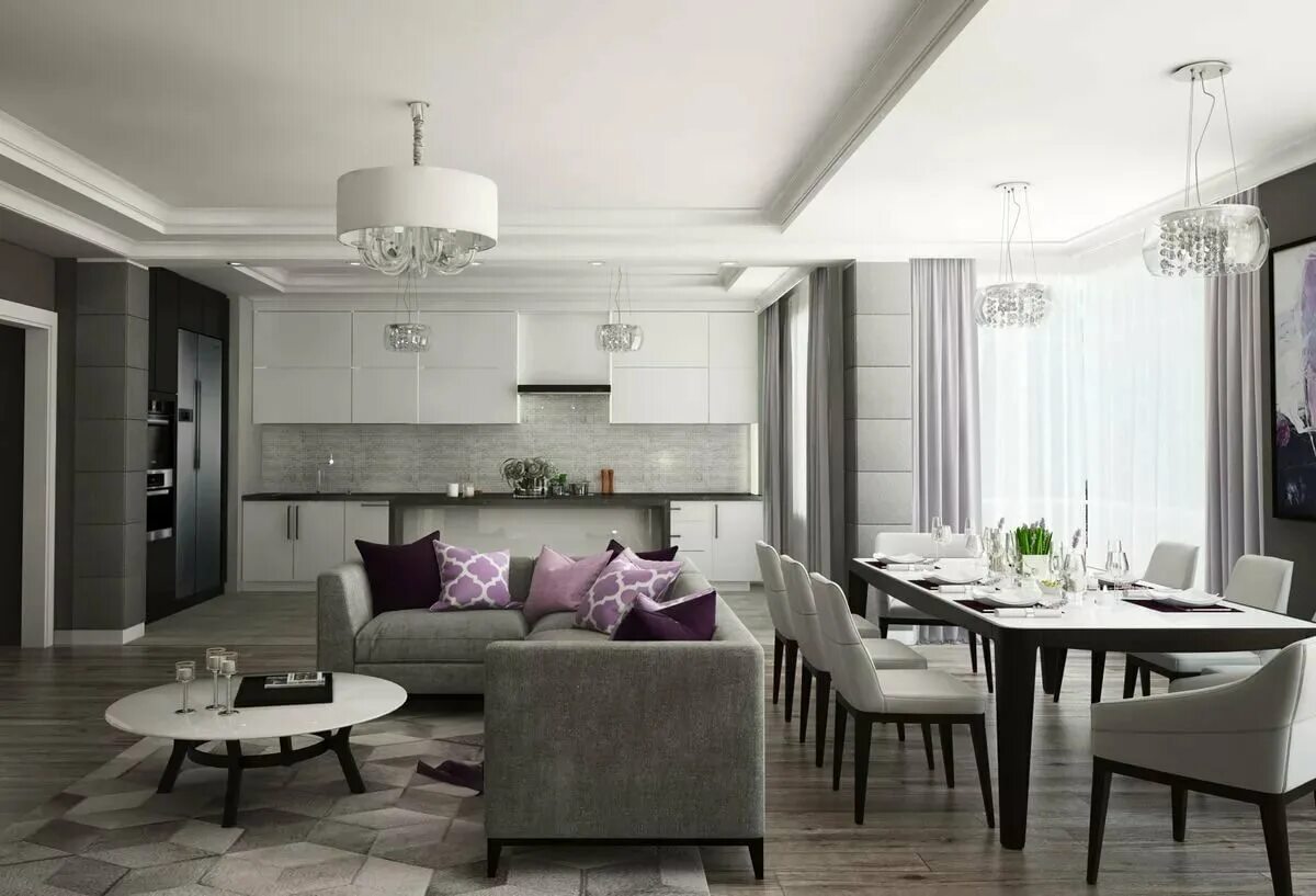 Кухня столовая гостиная планировка 40 кв Кухня гостиная 40 кв м в частном: найдено 89 изображений