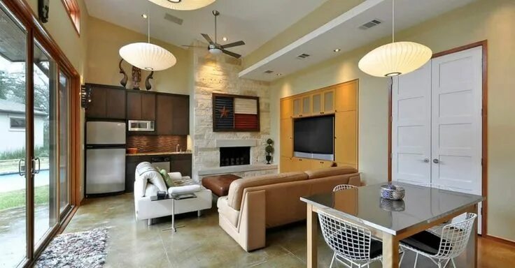 Кухня столовая гостиная планировка фото Σαλοκουζίνα: Δείτε 10 Χώρους που μας Έχουν Εντυπωσιάσει!spirossoulis.com - the h