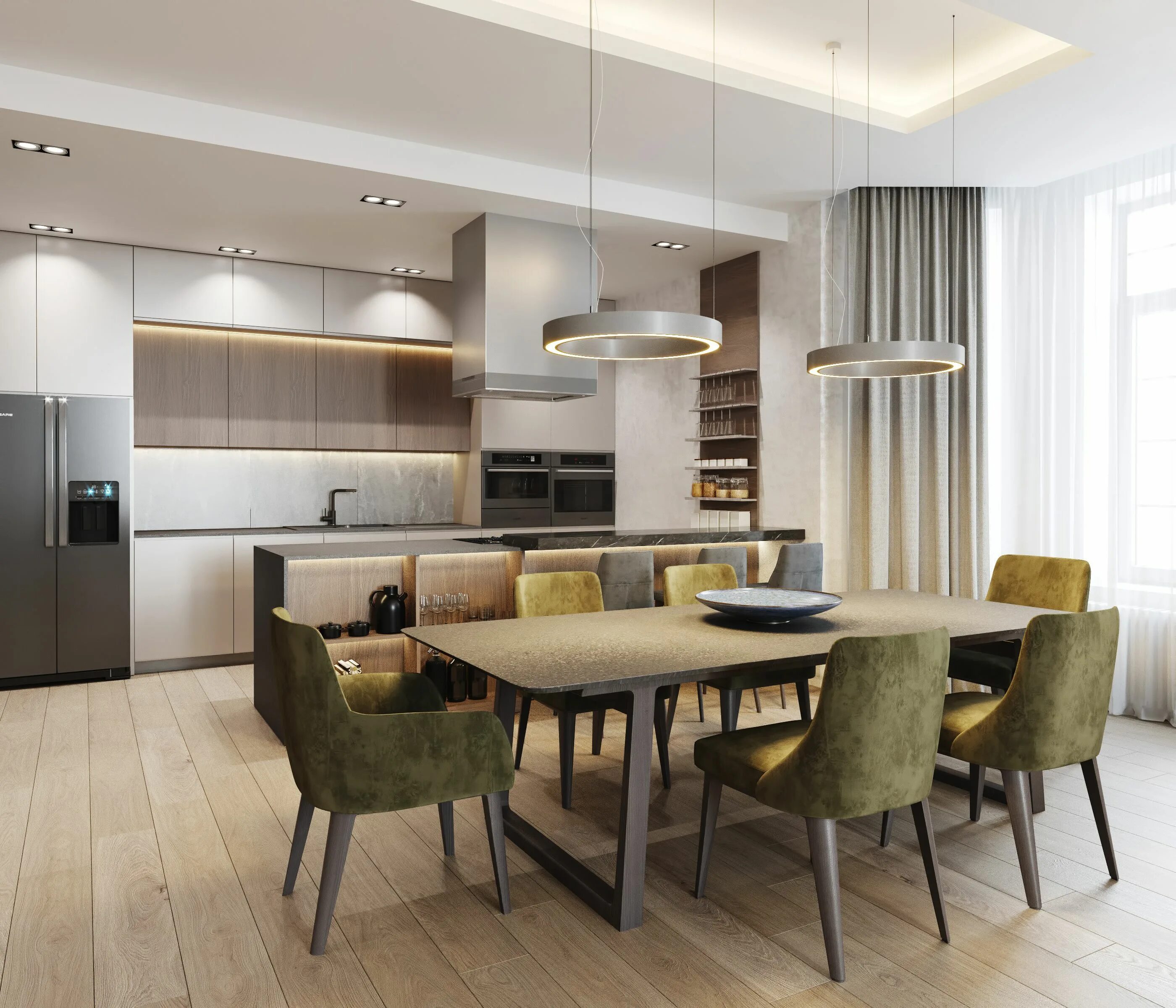 Кухня столовая гостиная современный дизайн Пин от пользователя redactedogpszib на доске bucatarie Интерьер кухни, Кухня, Ин