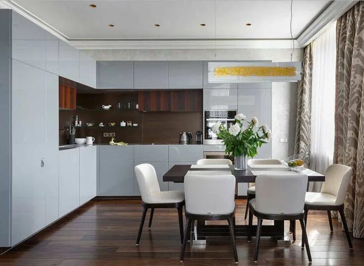 Кухня столовая интерьер квартиру New modern corner kitchen design ideas 2018 how to design the corner kitchen and