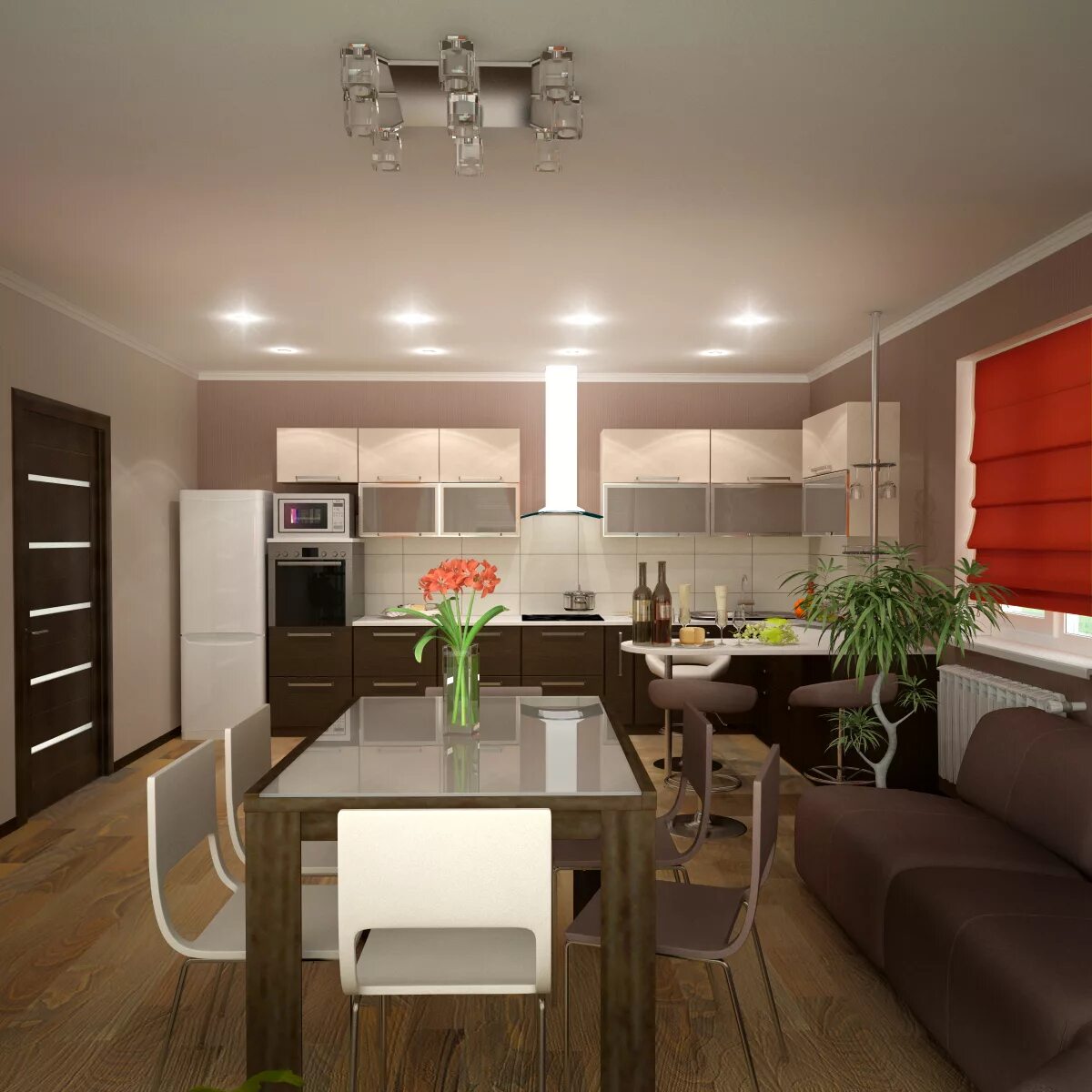 Кухня столовая планировка фото Удалённая работа Работа фрилансера Gudimenko Valentina Valentina-dizay Кухня-сто