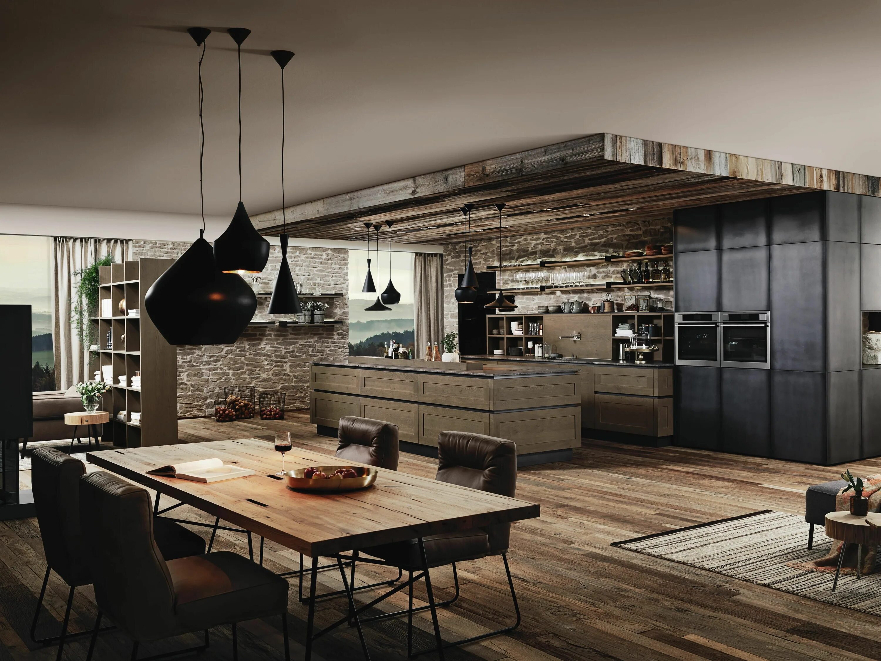 Кухня столовая в стиле лофт #Kitchen #Eco #Ecointeriors #Ecoexclusive #EWE #EWEKitchen #Kitchensindublin #Ki