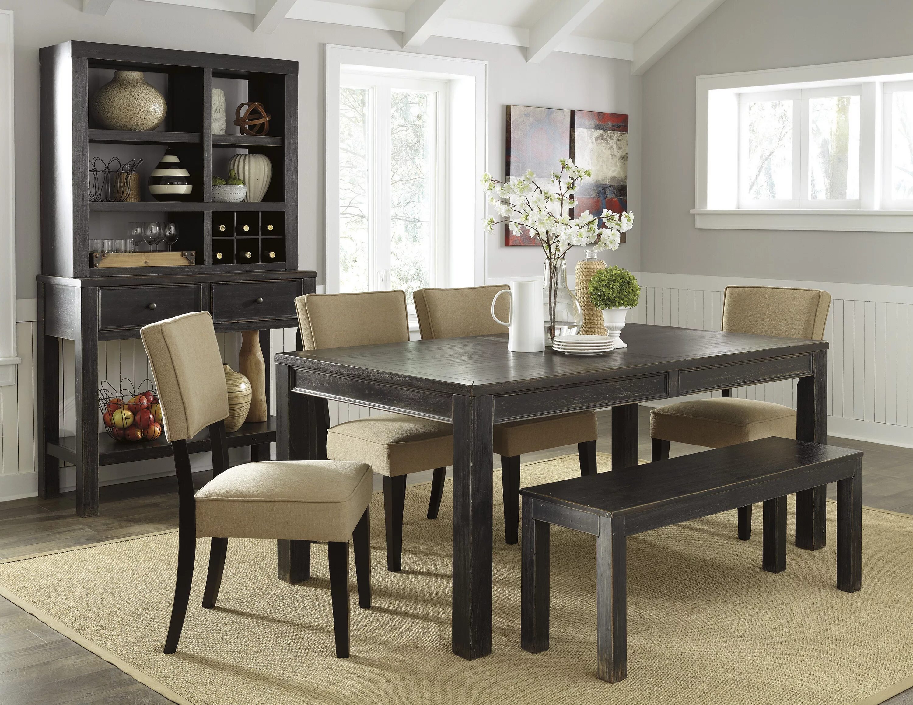 Кухня столы стулья интерьер Скачать обои комната, интерьер, столовая, раздел интерьер в разрешении 3107x2400