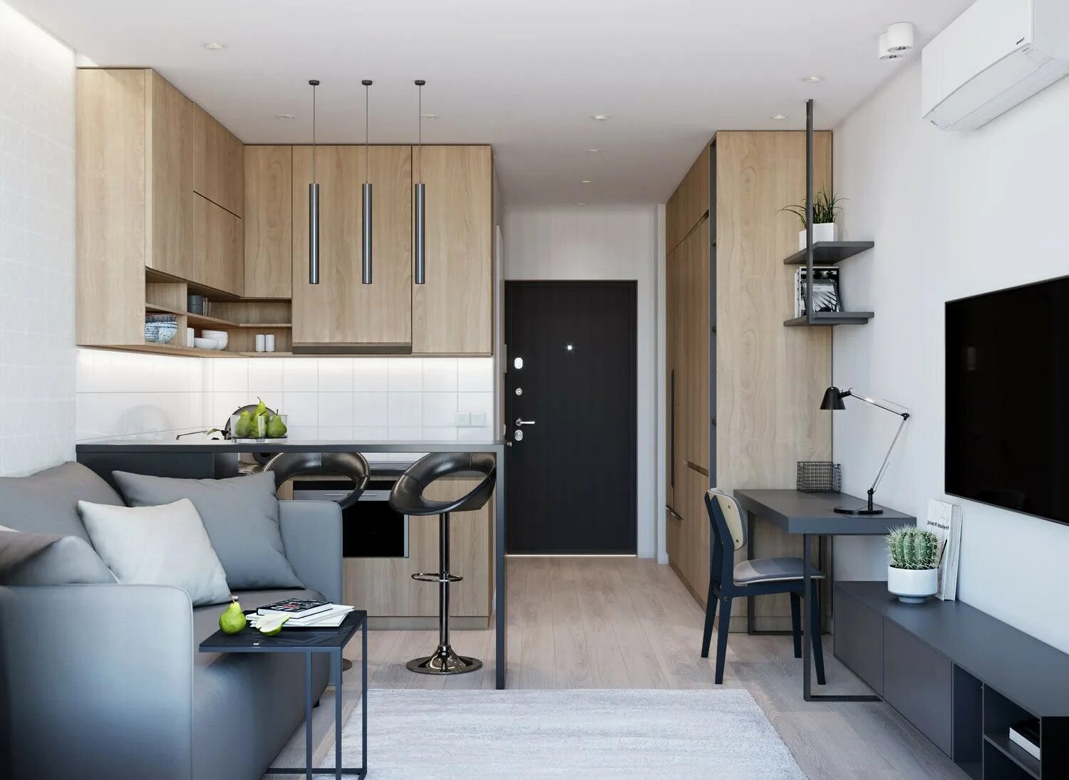 Кухня студия 17 кв м дизайн фото Купить студию, 18.5 м² по адресу Санкт-Петербург, Полюстрово, Пахомовская, 22 ст