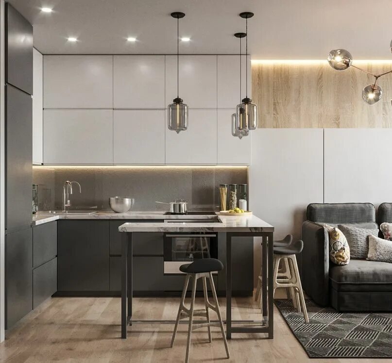 Кухня студия дизайн Фотографии ДИЗАЙН СТУДИЯ А+Б Home design in 2019 Home decor kitchen, Interior de