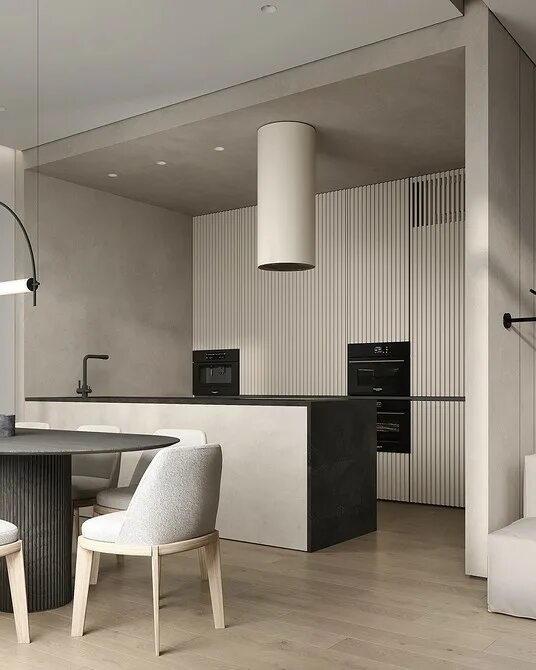 Кухня студия дизайн 2024 Дизайн кухни-2024: 80 фото модных трендов ivd.ru