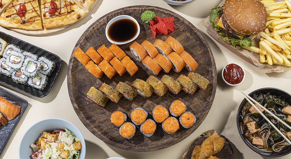 Кухня суши ул чайковского 18а фото sushi's bar's Local kitchen in specifics, Mikheil Tamarashvilis Street, 13 - Yan