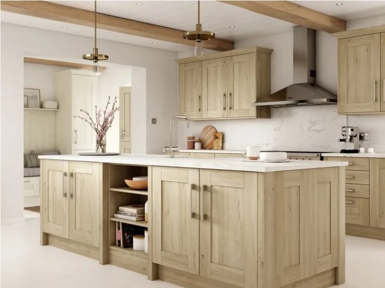 Кухня светлое дерево фото Кухня Берген Йорк - СПЕЦТОРГСТРОЙ