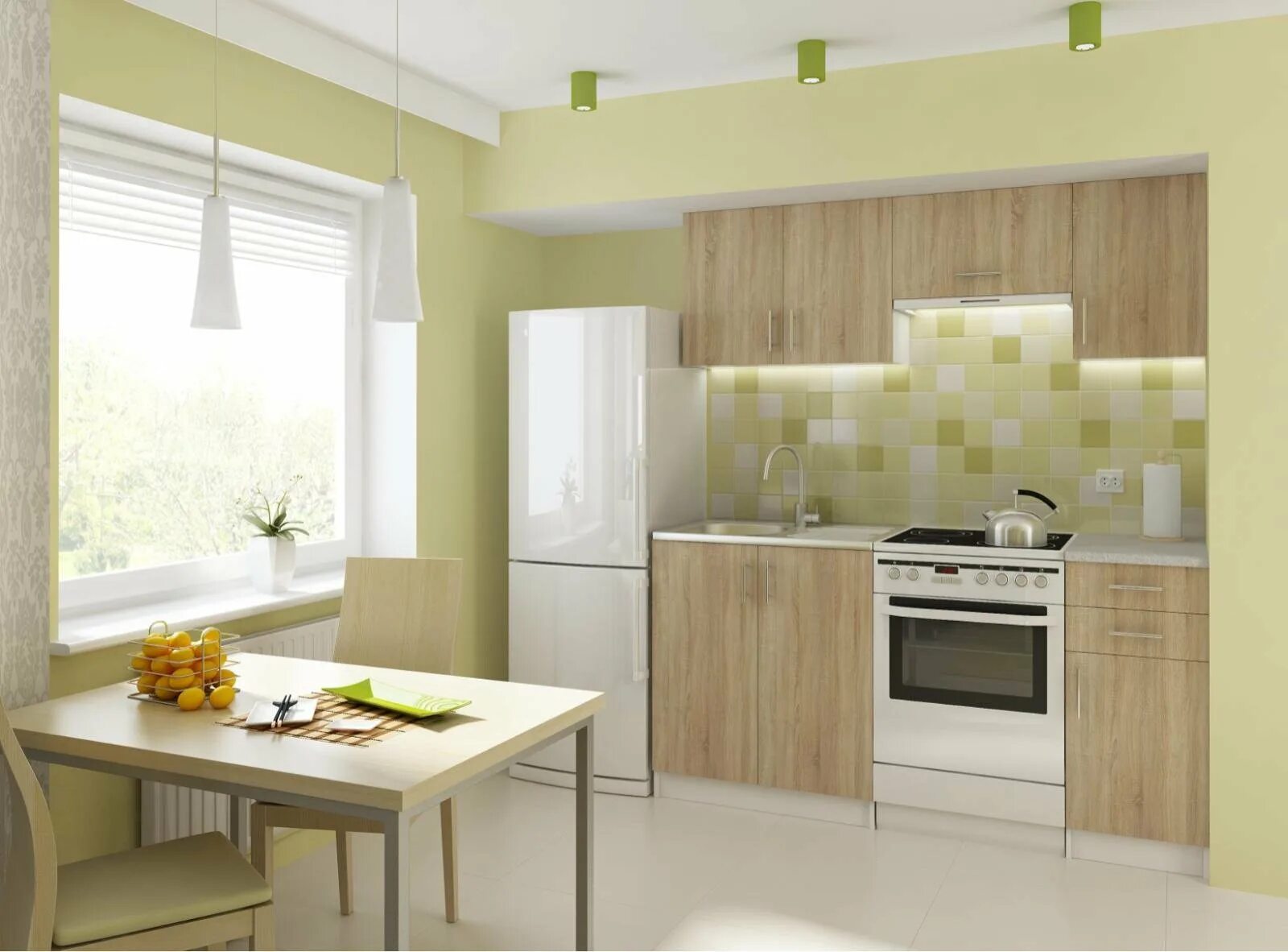 Кухня светлый дуб в интерьере Кухня беленый дуб в интерьере - Гранд Проект Декор.ру