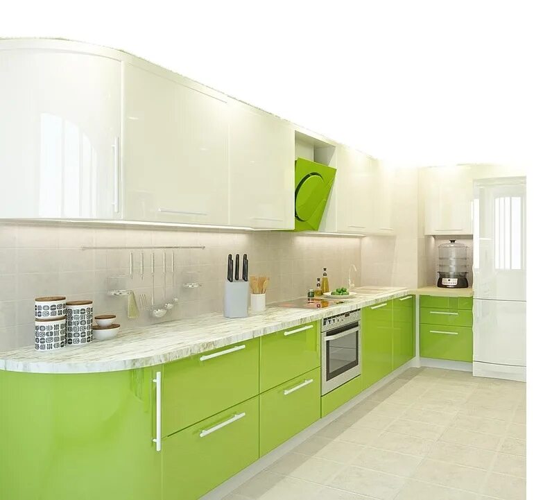 Кухня светлый зеленый фото Помогите распределить цвета, выбрать фартук.. Фисташково-белая кухня или бело-би