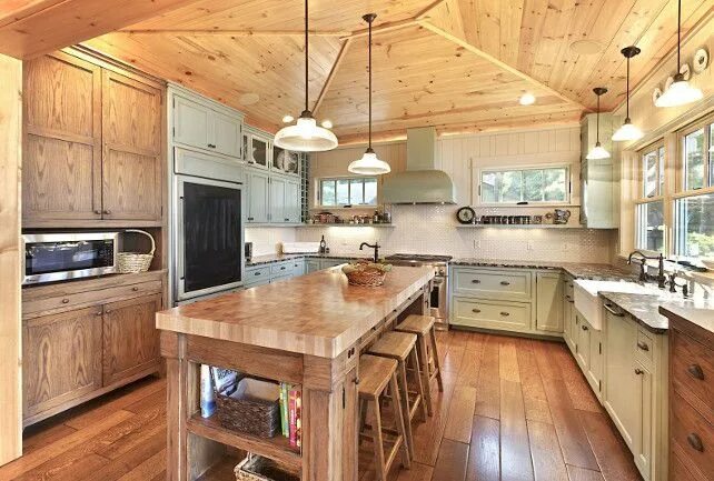 Кухня своими руками фото варианты отделки kitchen kitchen kitchen #kitchen L̶O̶G̶ C̶A̶B̶I̶N̶S̶ Rustic kitchen, Home, Eclectic kitch