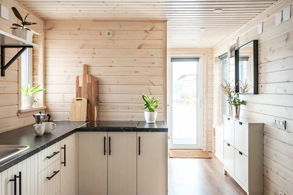 Кухня своими руками фото варианты отделки Как оформить трехкомнатный домик с бюджетом 375 тысяч рублей - INMYROOM Интерьер