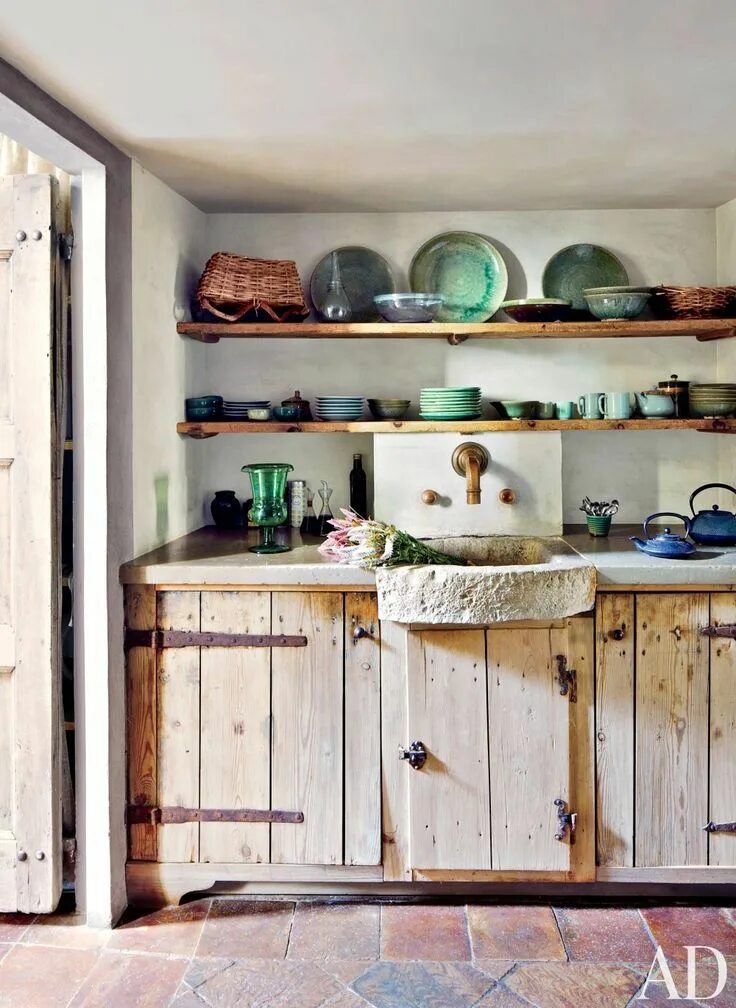 Кухня своими руками идеи дизайна фото in this moment Rustic kitchen cabinets, Rustic kitchen, Rustic italian home