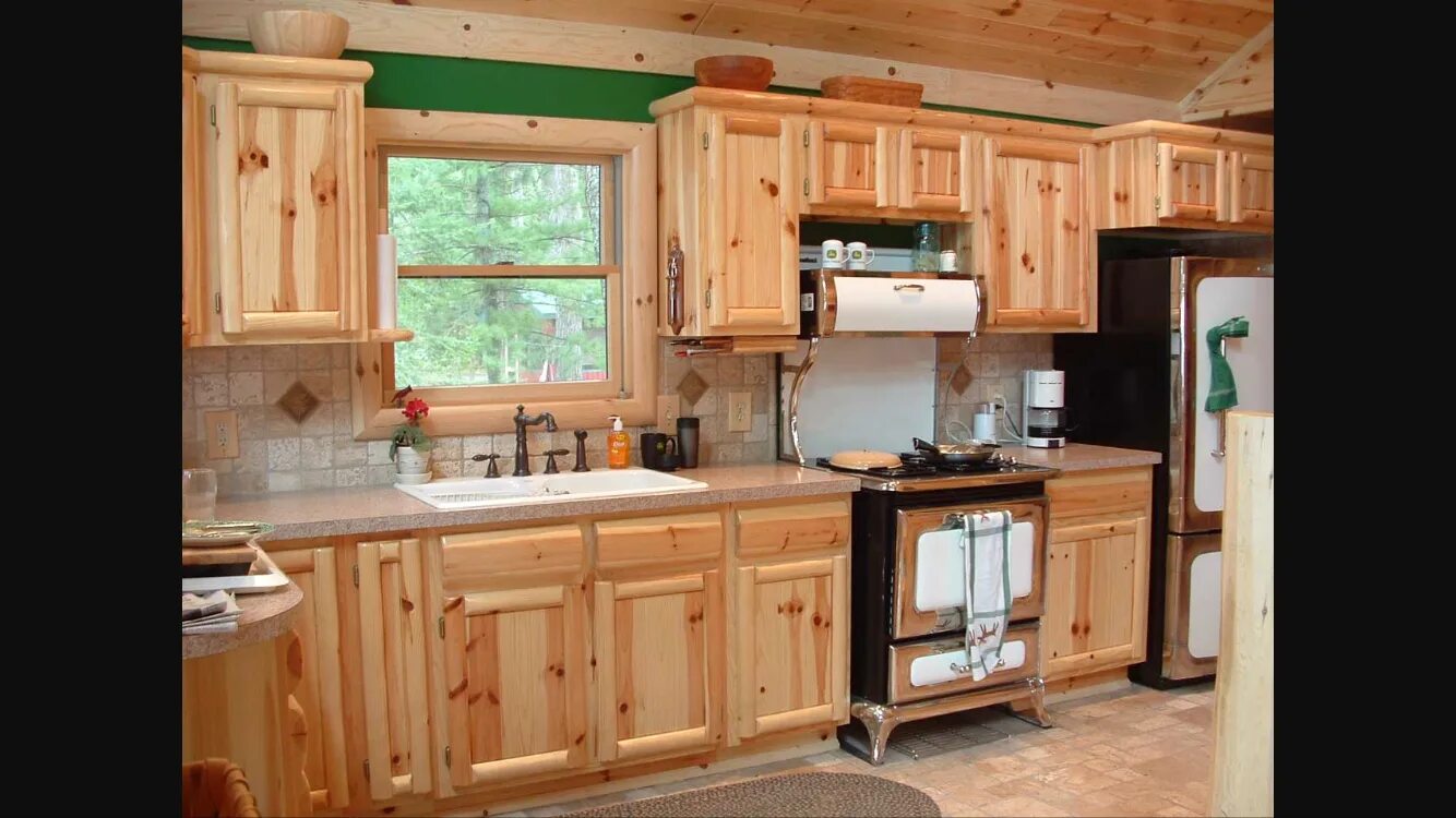 Кухня своими руками из дерева для дачи cedar kitchen cabinets OFF-57