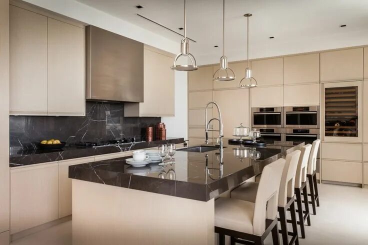 Кухня тауп в интерьере APOGEE Contemporary kitchen, Kitchen design, Taupe kitchen