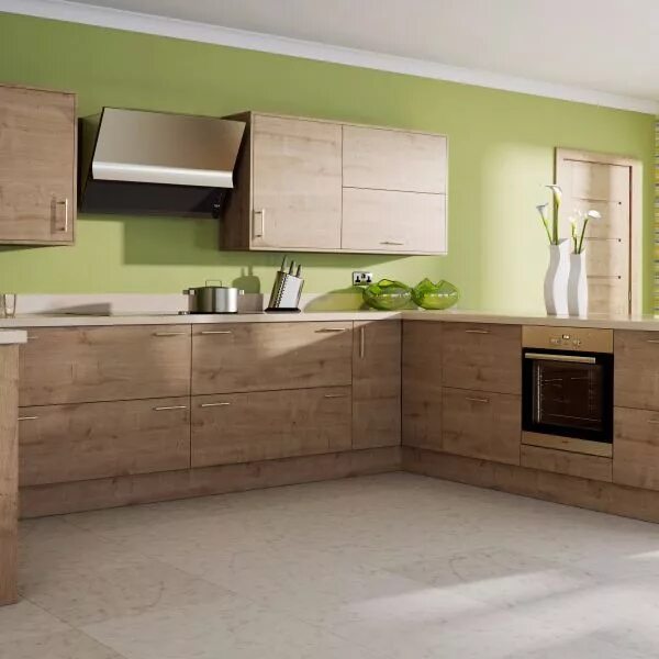 Кухня цвет дуб в интерьере Pin on References Contemporary kitchen, Modern oak kitchen, Modern kitchen