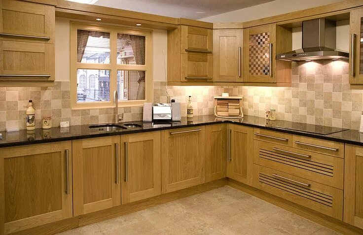 Кухня цвет дуб в интерьере фото modern kitchen cabinets - : Yahoo Image Search Results