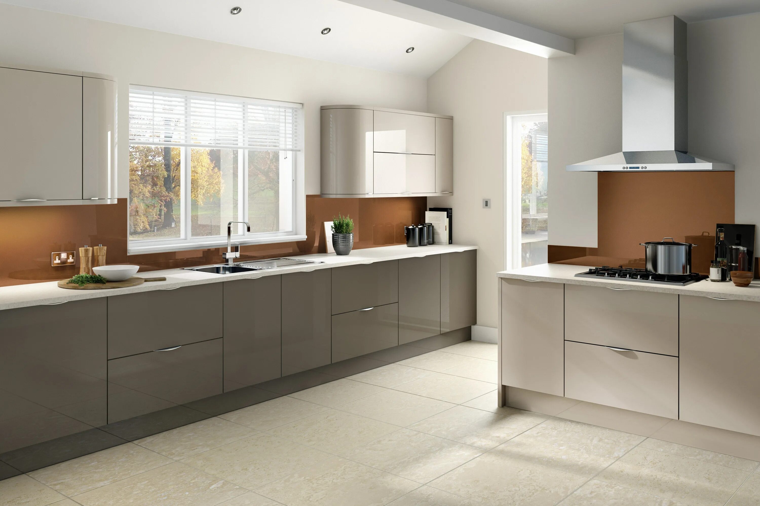 Кухня цвет кашемир матовая фото в интерьере Серый кашемир цвет мебели: найдено 84 картинок