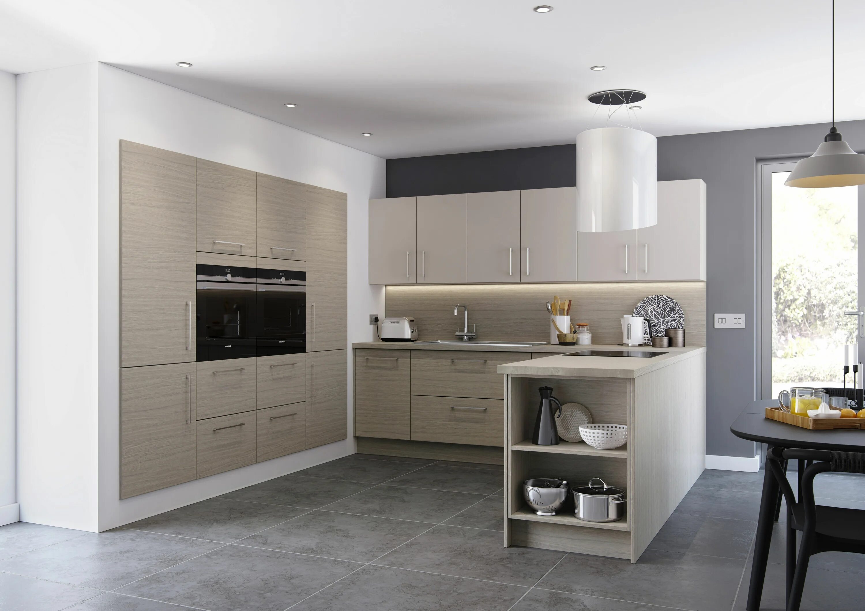 Кухня цвет кашемир в интерьере Our fitted kitchens start at only £ 1,283, leaving you with more to spend on the