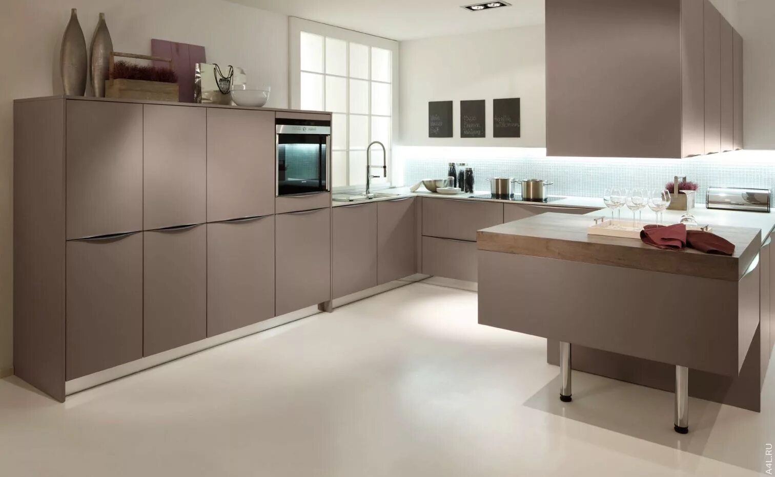 Кухня цвет кашемир в интерьере Interior design kitchen, Kitchen interior, Kitchen