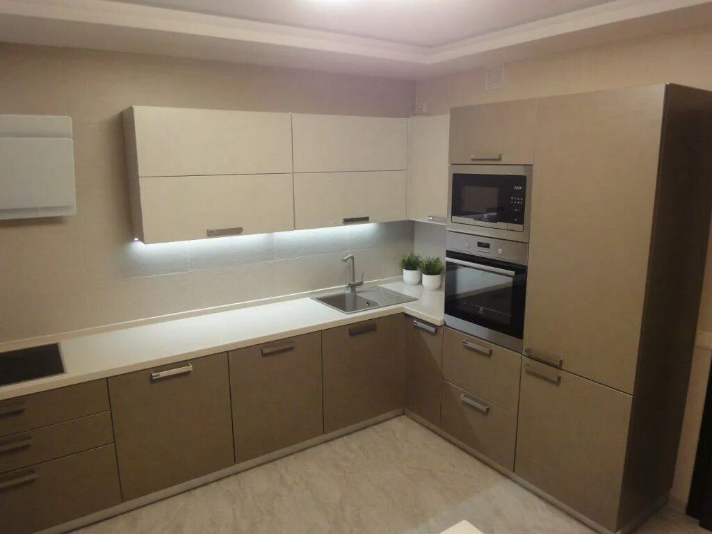 Кухня цвет кофе с молоком фото Филиал удалён в Екатеринбурге - отзыв и оценка - vadaignatov