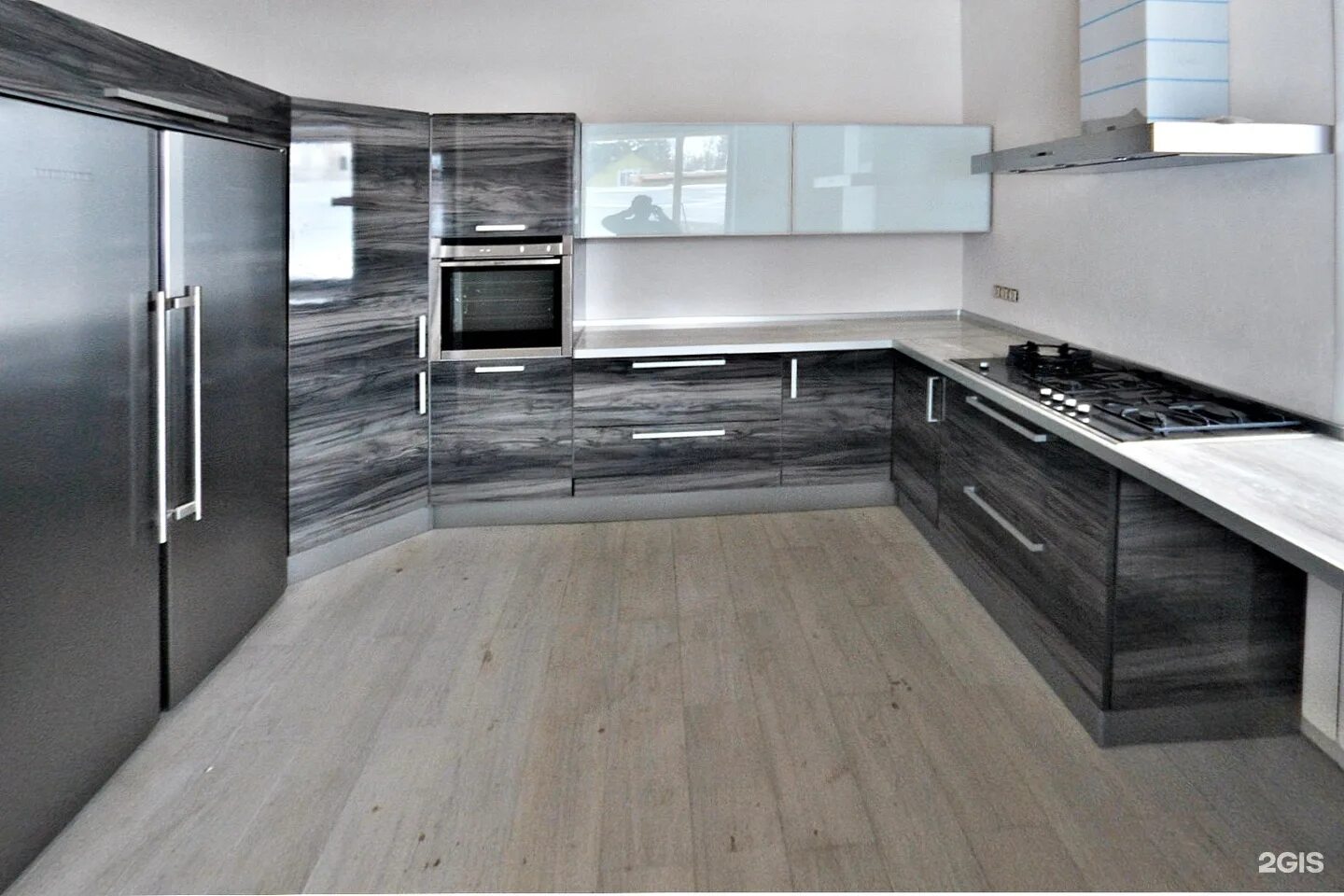 Кухня цвет серое дерево фото Олимп, мебельная компания, Памирская, 11в, Нижний Новгород - 2ГИС
