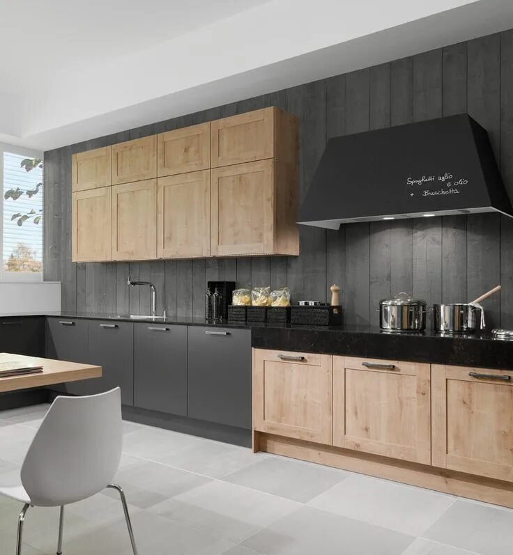 Кухня цвет серое дерево фото Pronorm's products at Living Kitchen in Cologne Modern kitchen, Wood kitchen, Ki