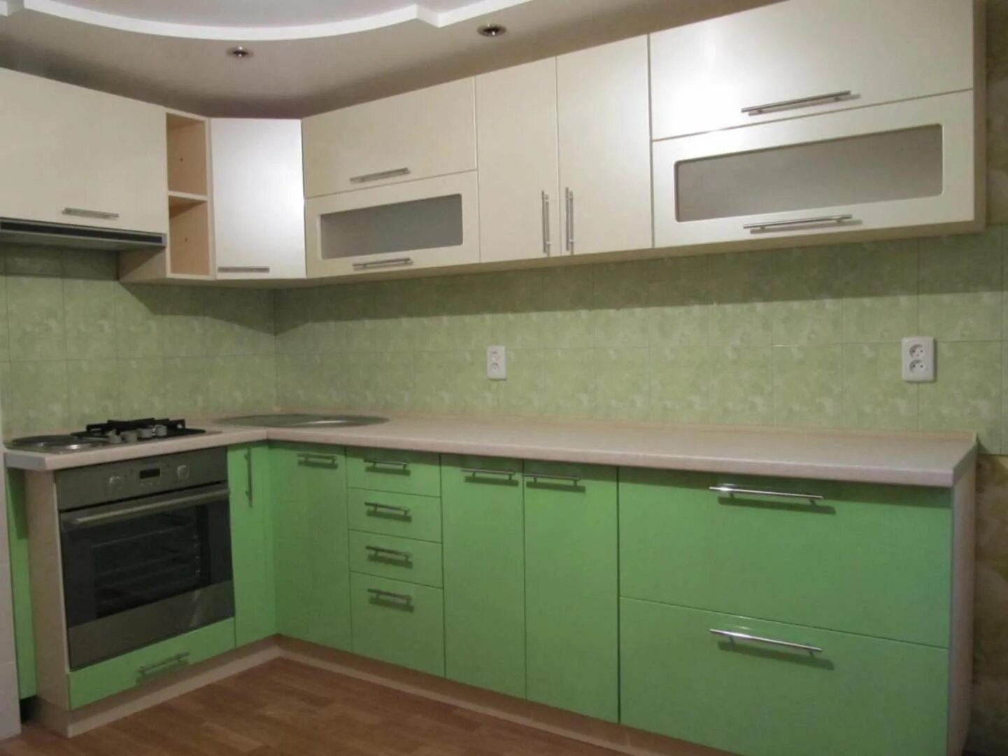 Кухня цвета эвкалипт в интерьере фото Торгово-производственная компания SamSam - Пенза, Ростовская, 2а - адрес, режим 