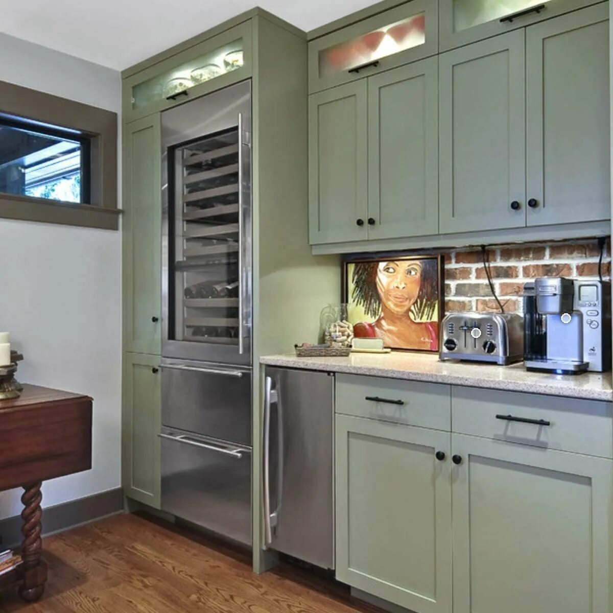 Кухня цвета хаки в интерьере фото Кухня цвета хаки: найдено 89 изображений