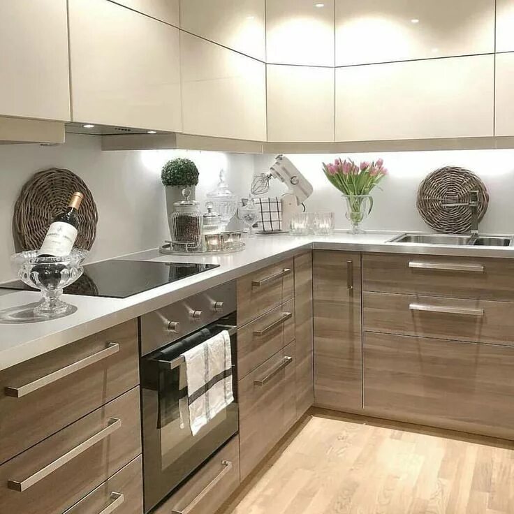 Кухня цвета капучино в интерьере сочетание Bildnachweis #kitchen #kitcheninspo interior4all #interiors #interiordecor #insp