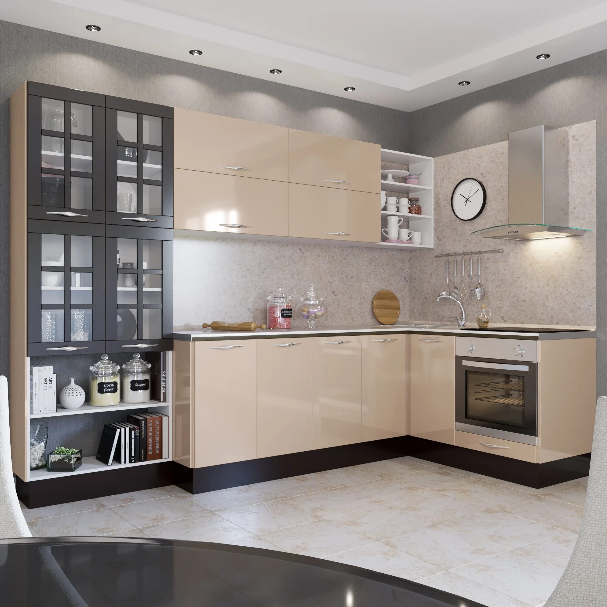 Кухня цвета капучино в интерьере сочетание Кухня цвета капучино в интерьере фото