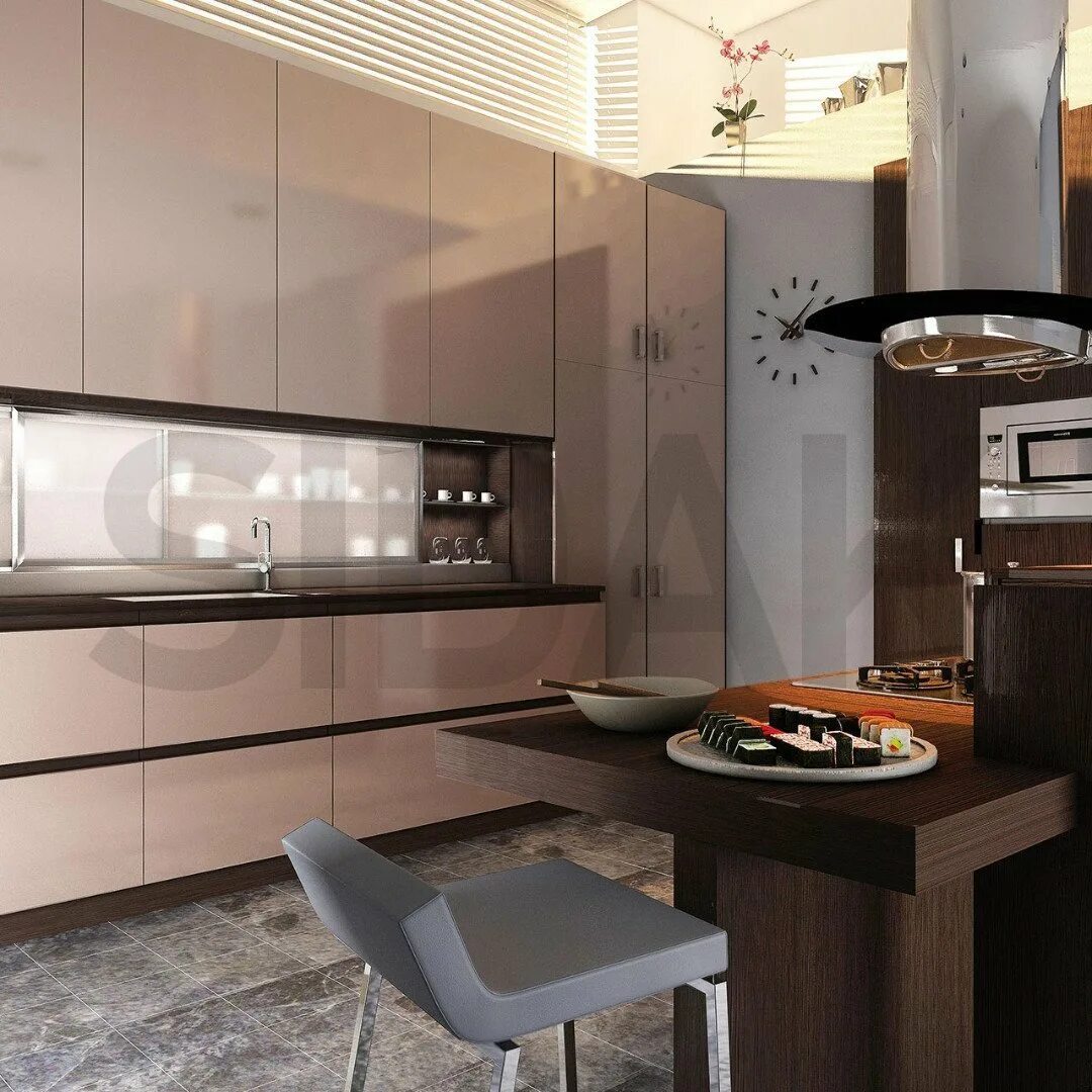 Кухня цвета капучино в интерьере сочетание Кухня цвета капучино (61 фото)