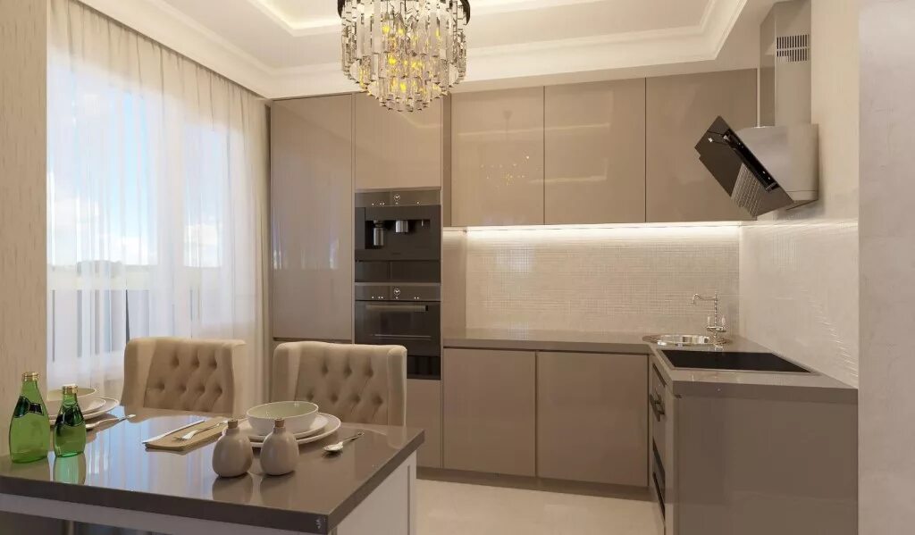 Кухня цвета кофе с молоком в интерьере Кухни цвета капучино (105 фото): выбор кухонного гарнитура цвета кофе с молоком 