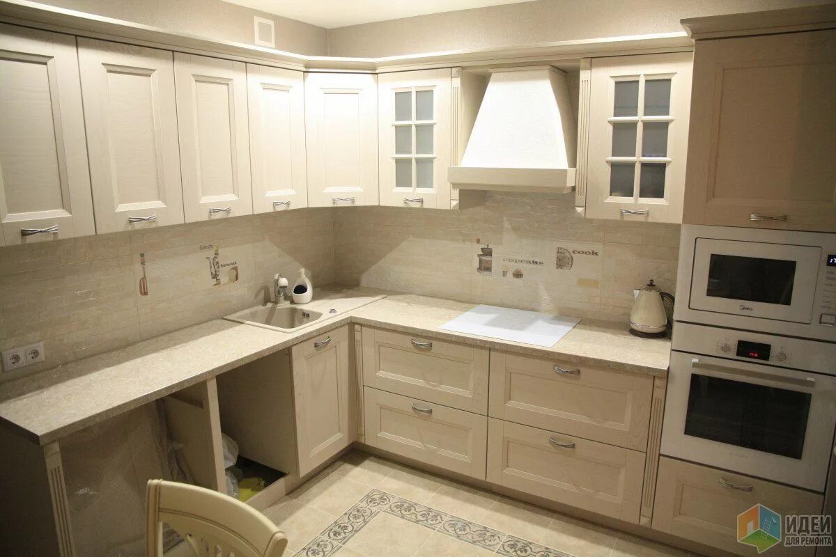 Кухня цвета слоновая кость фото Кухня в цвете ivory Кухня, Дизайн кухонь, Дизайн кухни