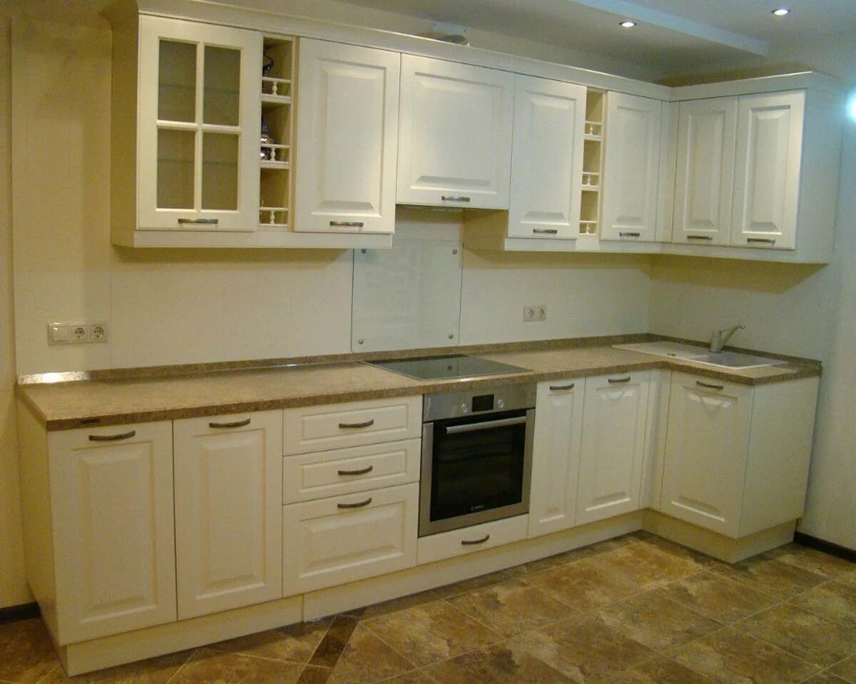Кухня цвета слоновая кость фото Кухонный гарнитур слоновая кость (85 фото)