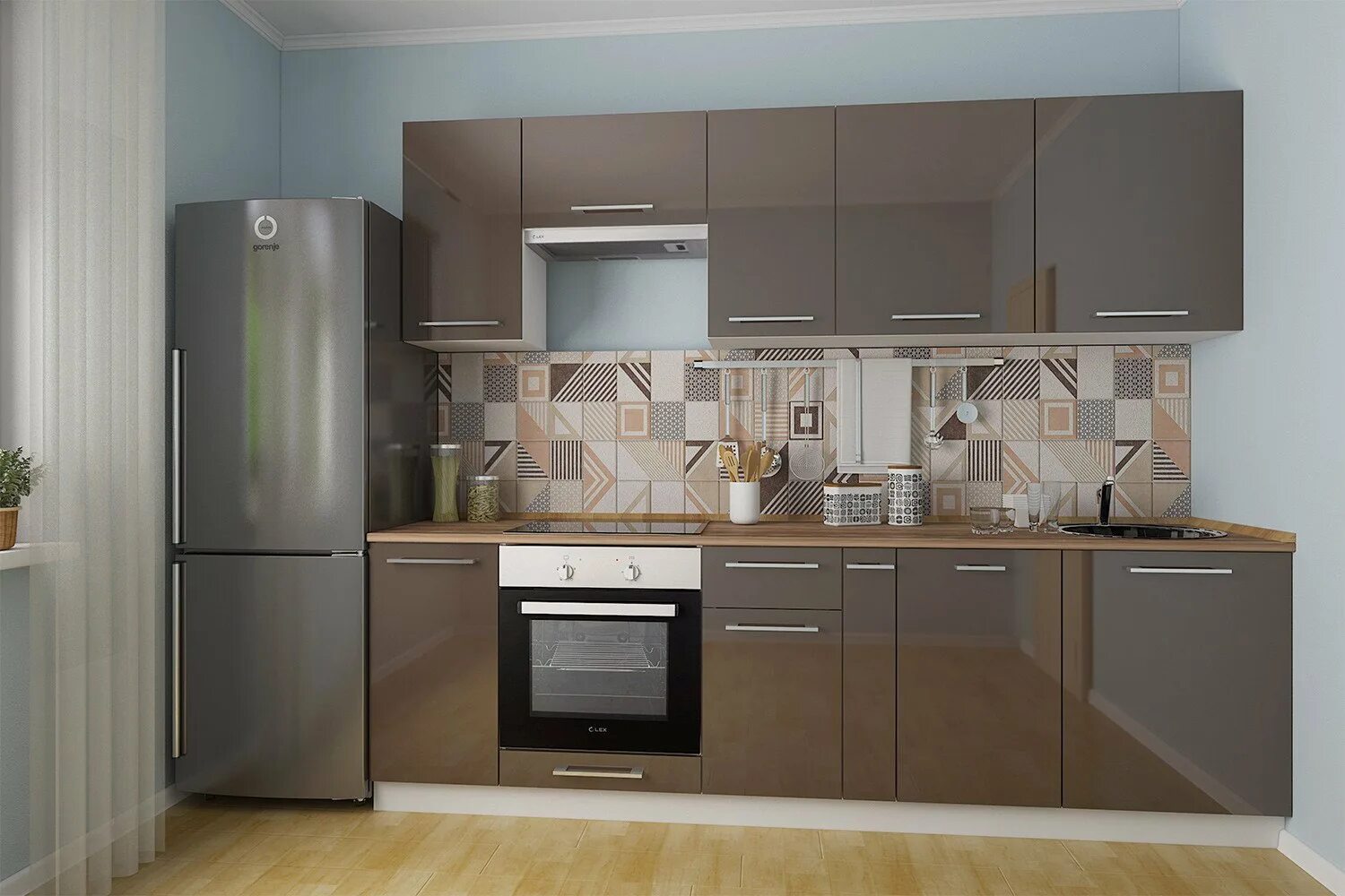 Кухня цвета трюфель в интерьере фото Амика хофф: найдено 88 картинок