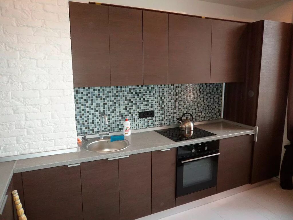 Кухня цвета трюфель в интерьере фото Купить кухню из ЛДСП под заказ в Минске и области - Фото и Цены - zakaz-kuhni-mi