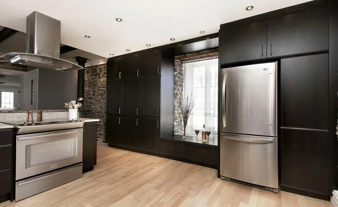Кухня цвета венге в интерьере Дизайн кухни в цвете венге: классика наших дней