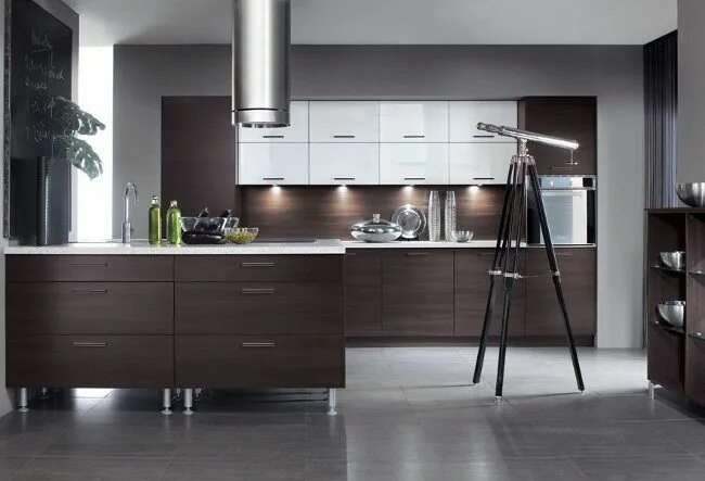 Кухня цвета венге в интерьере 15-wenge-kitchen.jpg (650 × 443) Best kitchen designs, Kitchen design, Brown kit
