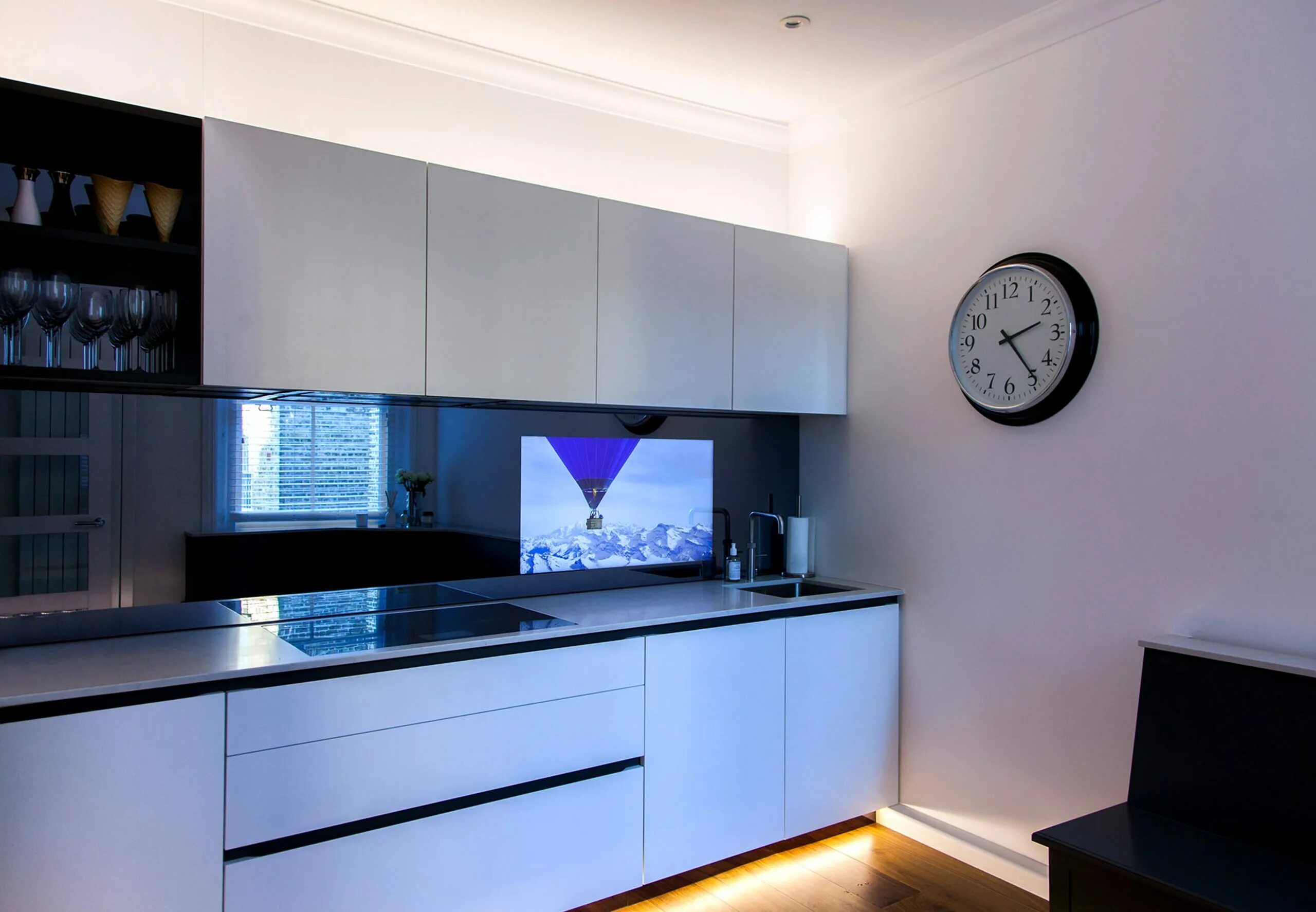 Кухня телевизор на стену фото Телевизор на кухню - Tele-Art - Встроенные телевизоры на кухню.